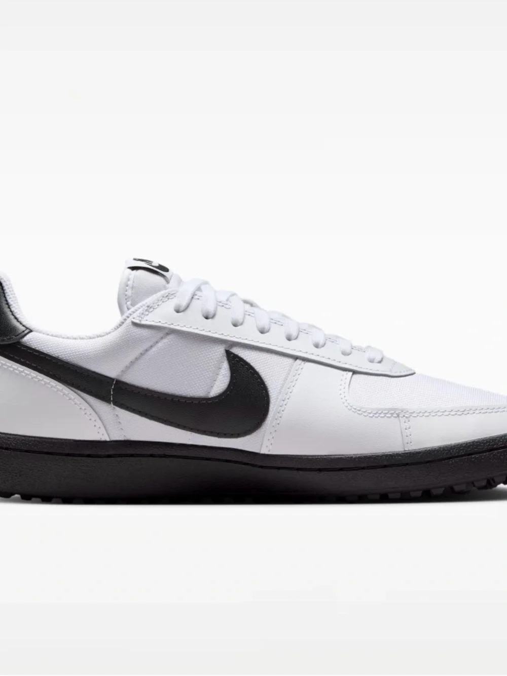 Nike Field General Leather Football Cleat/AstroTurfs Sz10.5 ‘82 Throwback Wh/Blk